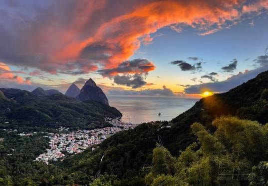 Iconic Piton Views, Every Single Day
